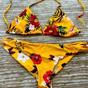 Hand embroidered bikini set size M